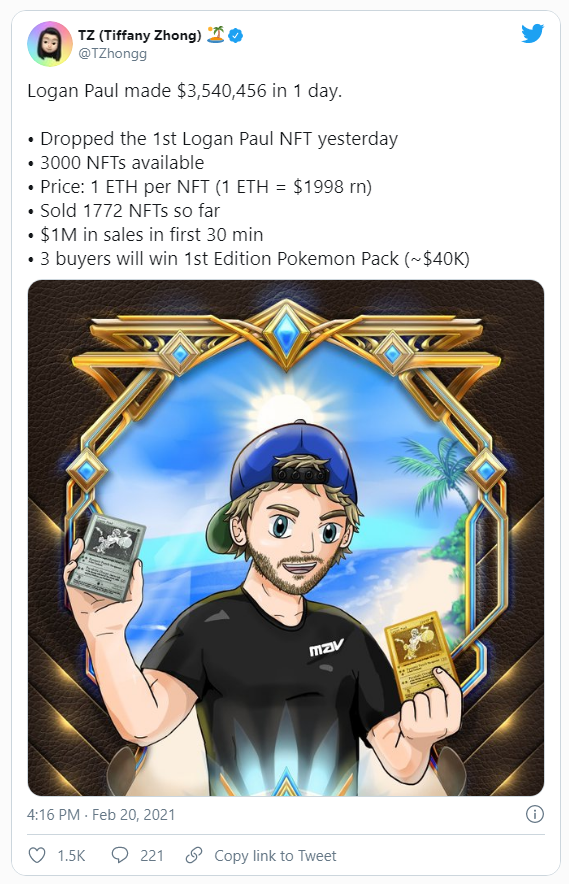 logan paul nfts
